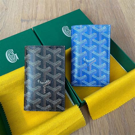 goyard zip wallet|goyard wallet for men.